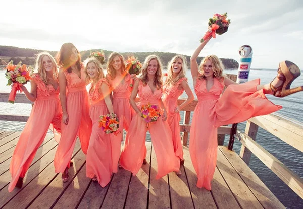 bridesmaid romper dress