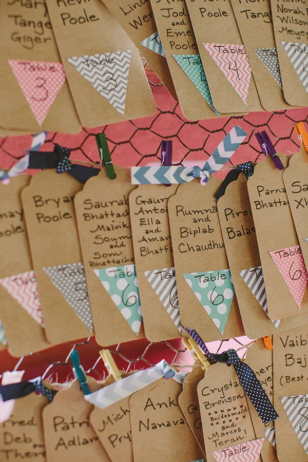 quirky Indian fusion wedding