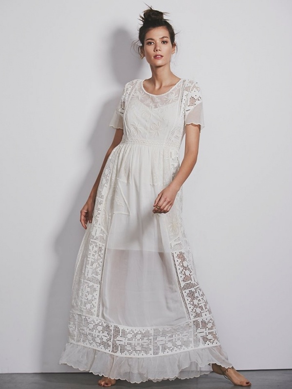 bohemian wedding dress under 500