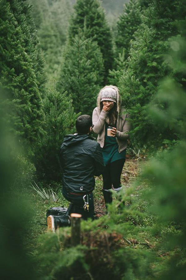 Photo by Michael James Photography via How He Asked
