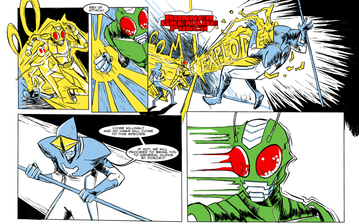 InfraCity the Comic