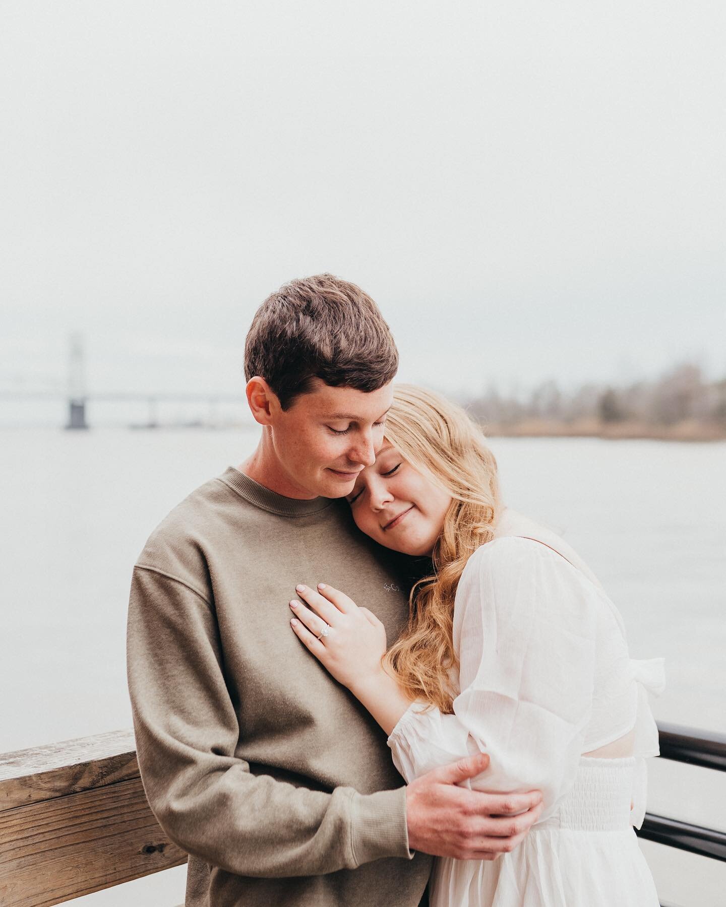 Such a sweet couple. These two are newly engaged and have never had photos taken before so we wandered around downtown to capture some these (which is where they will be getting married this Fall). Can&rsquo;t wait to photograph their wedding day 🤍