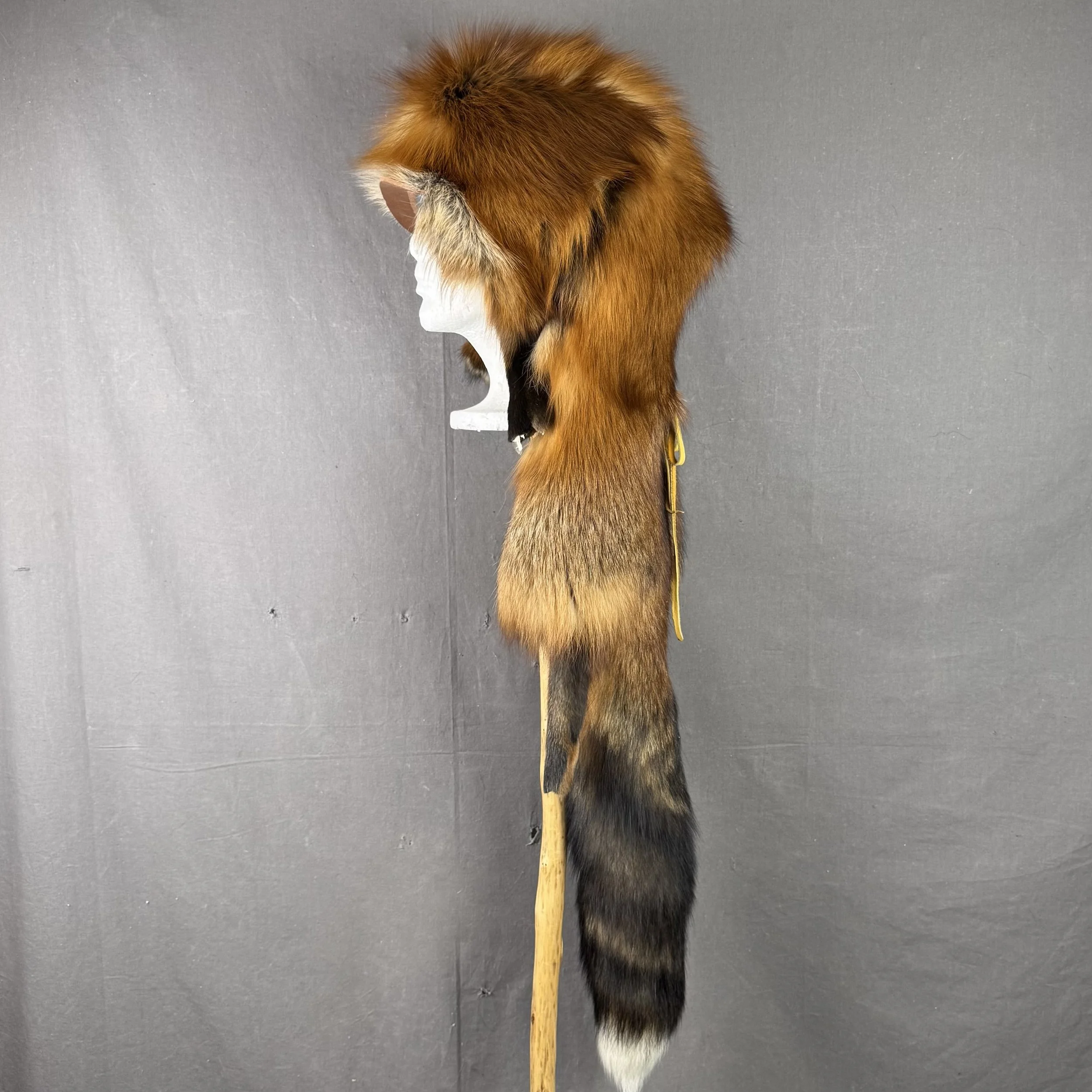 Red Fox Mountain Man hat with bill