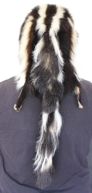 fly tying crafts Skunk fur...mountain man 