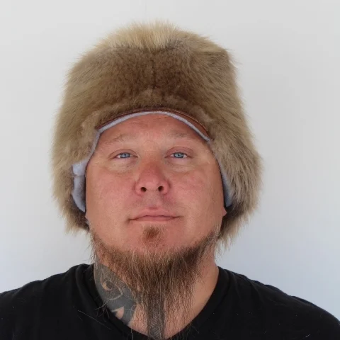 beaver mountain man fur hat