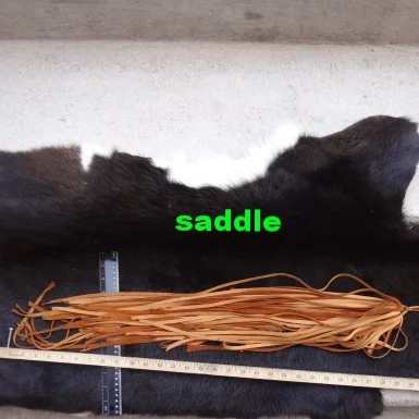saddle leather lace