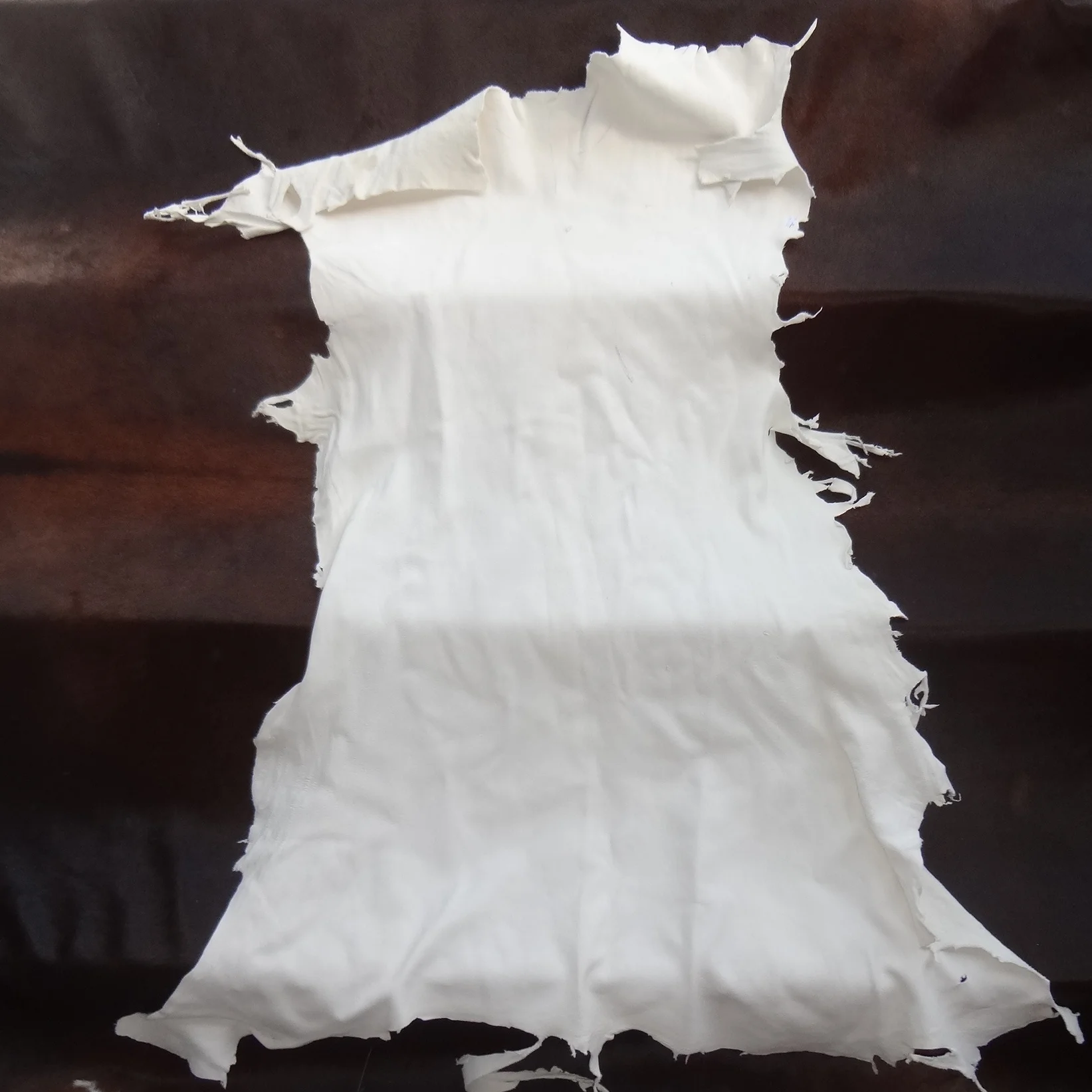 deer leather white