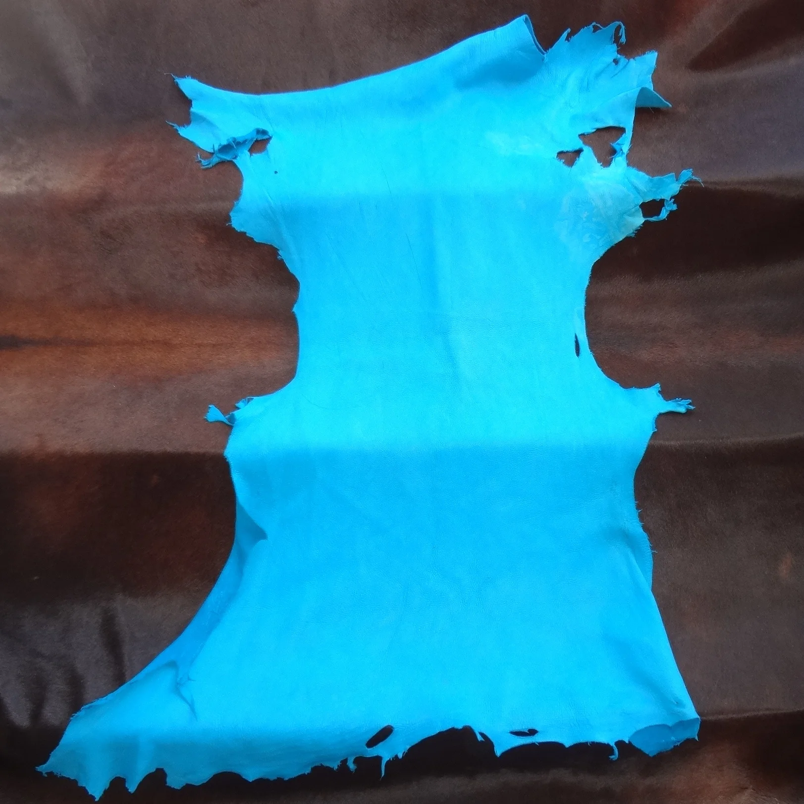 Deer Leather Turquoise