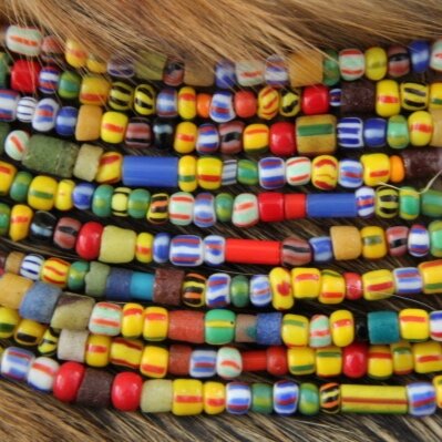 Antique Christmas Beads mixed 4mm