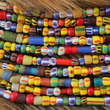 Antique Christmas Beads mixed 4mm