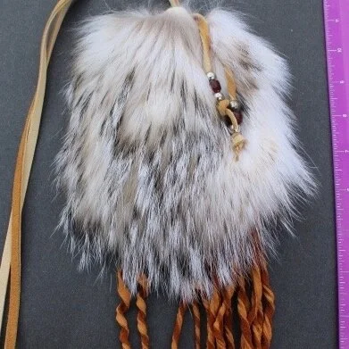 Badger Fur Pouch