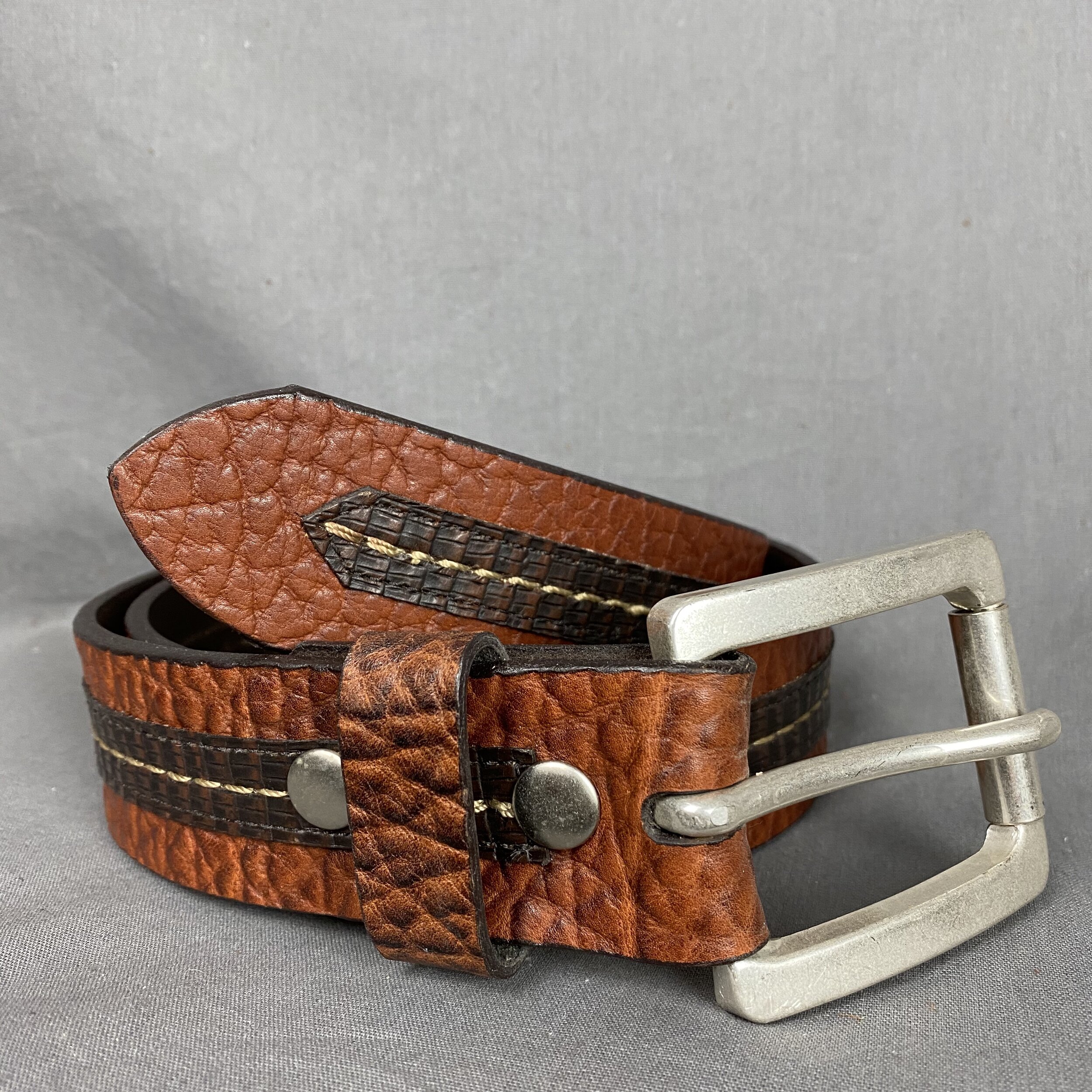 Buffalo Leather Belts — Claw, Antler & Hide Co.