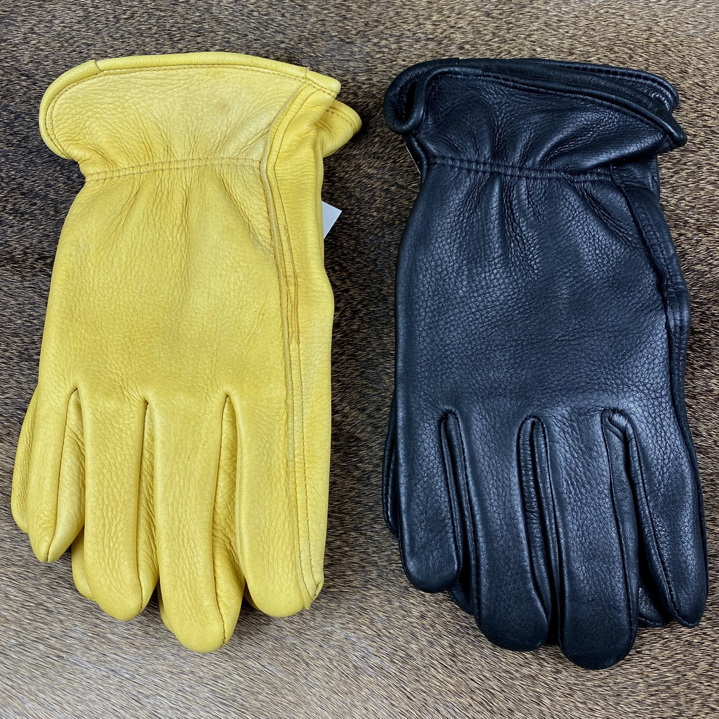 Deerskin Leather Gloves Men's