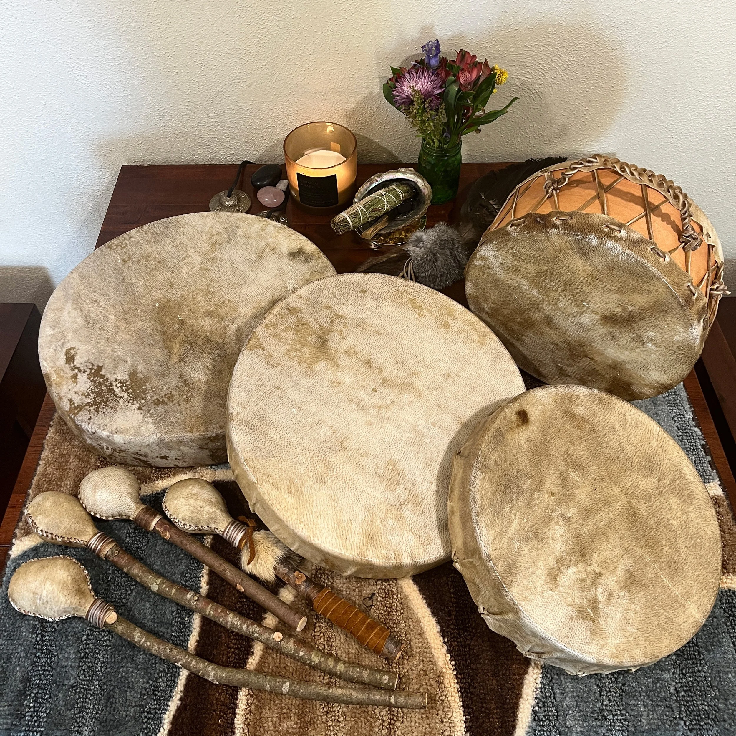 Bill Howard Bear Hide Drums