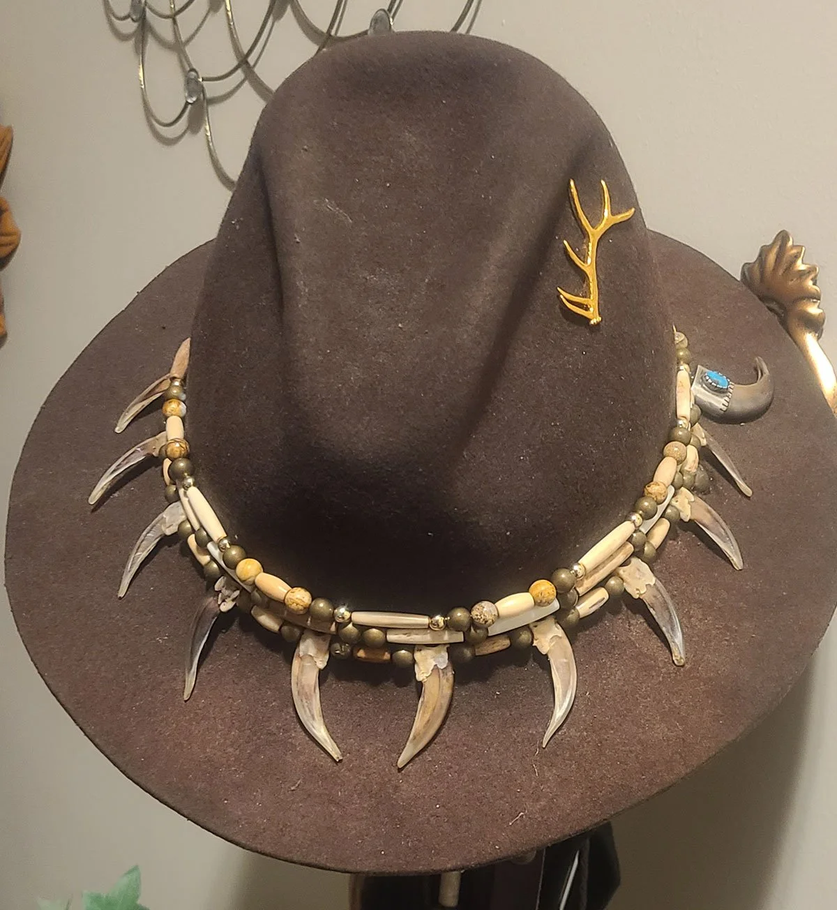 Claw & Bead Hat Band — Claw, Antler & Hide Co.