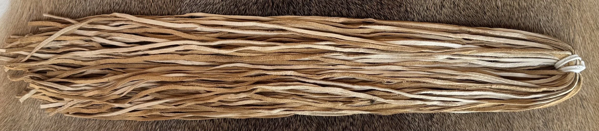 Deer Skin Leather Lace