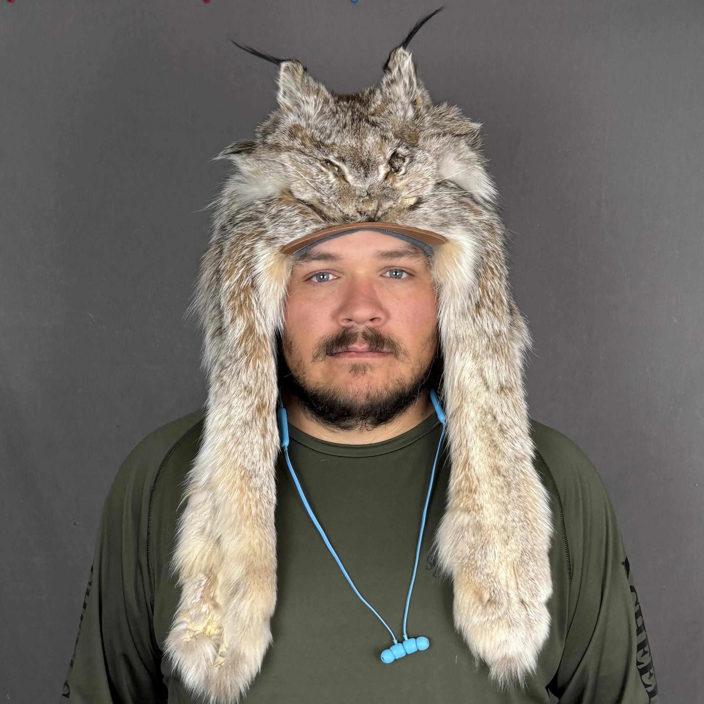 Lynx Mountain Man hat with bill