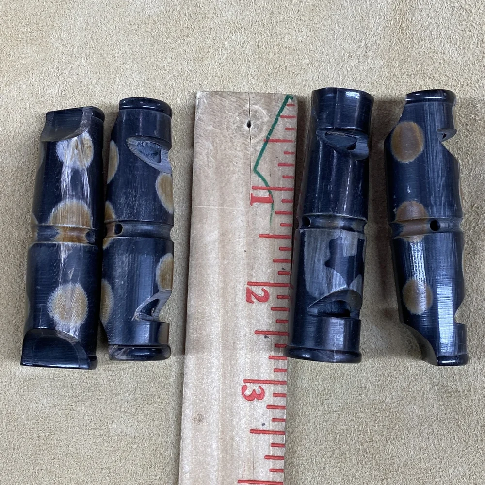 Genuine Buffalo Horn Whistle – Weird Things Style #3 – Handmade