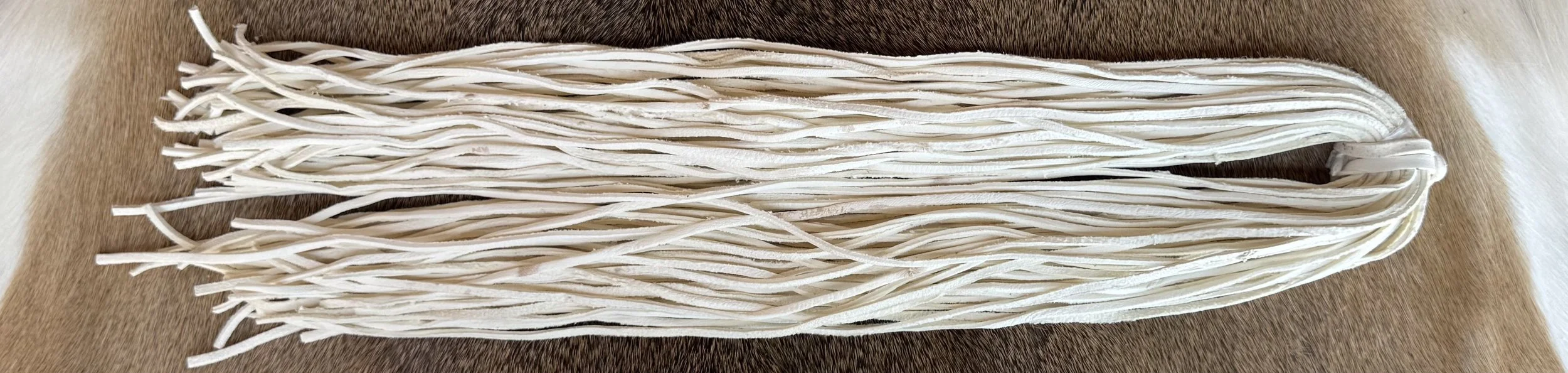 Deer Skin Leather Lace