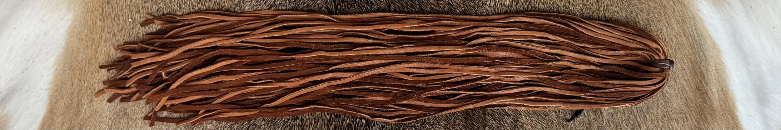 Deer Skin Leather Lace