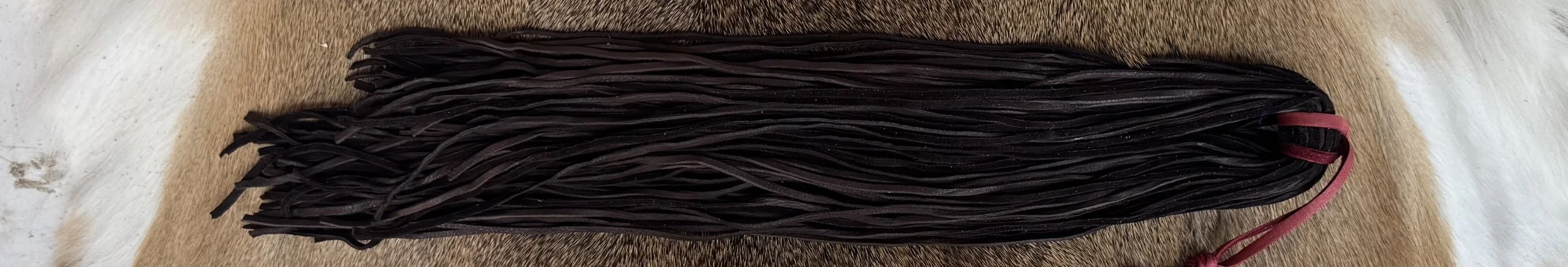 Deer Skin Leather Lace