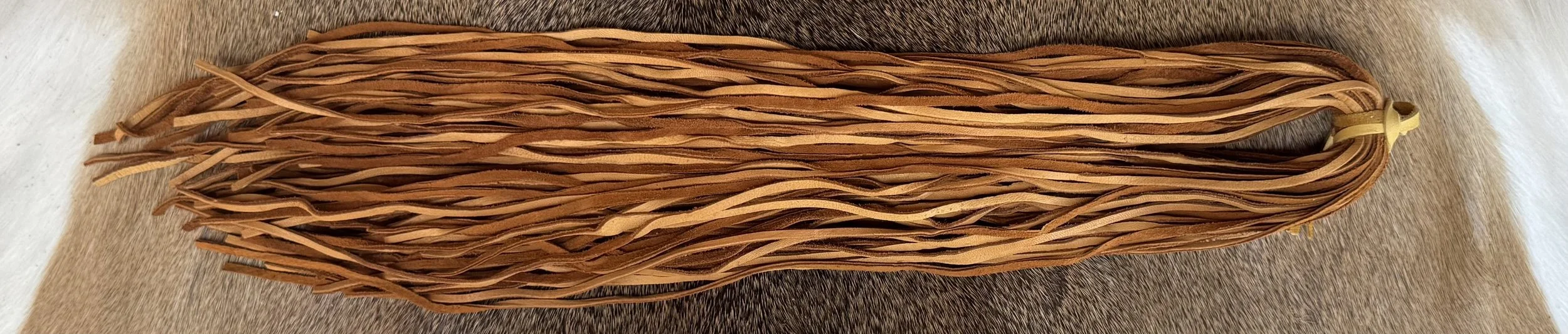 Deer Skin Leather Lace