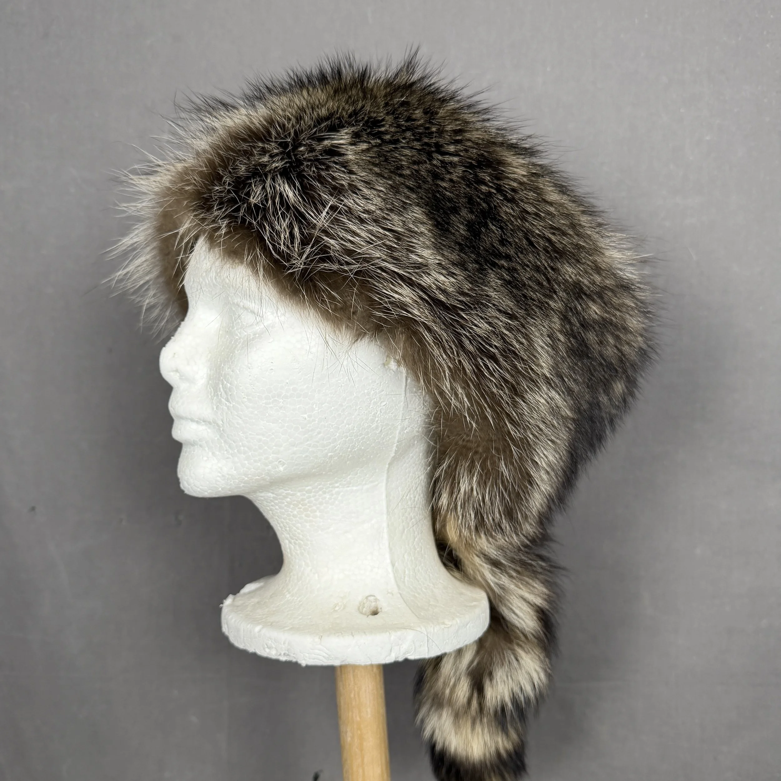 Unlined Raccoon Hat