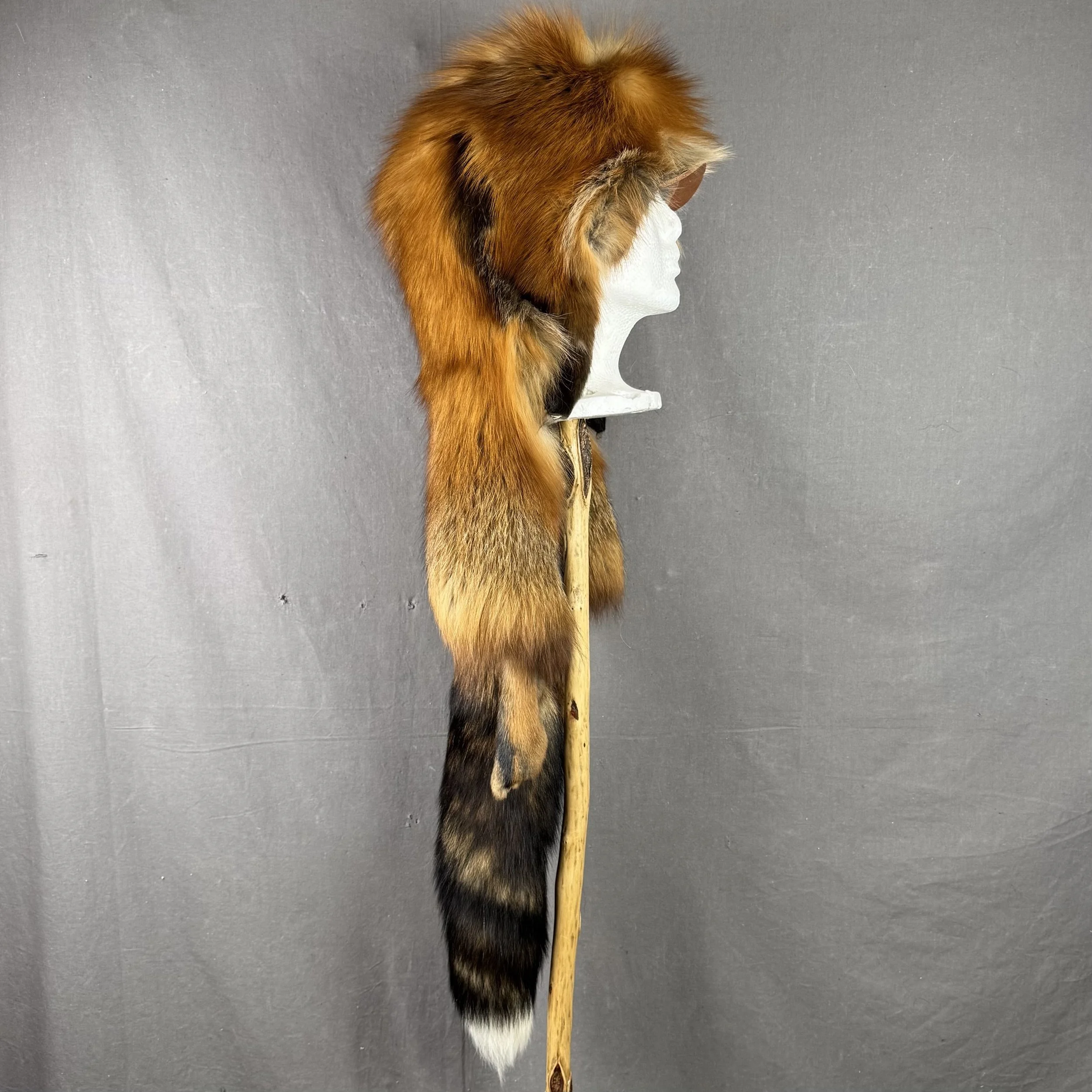 Red Fox Mountain Man hat with bill