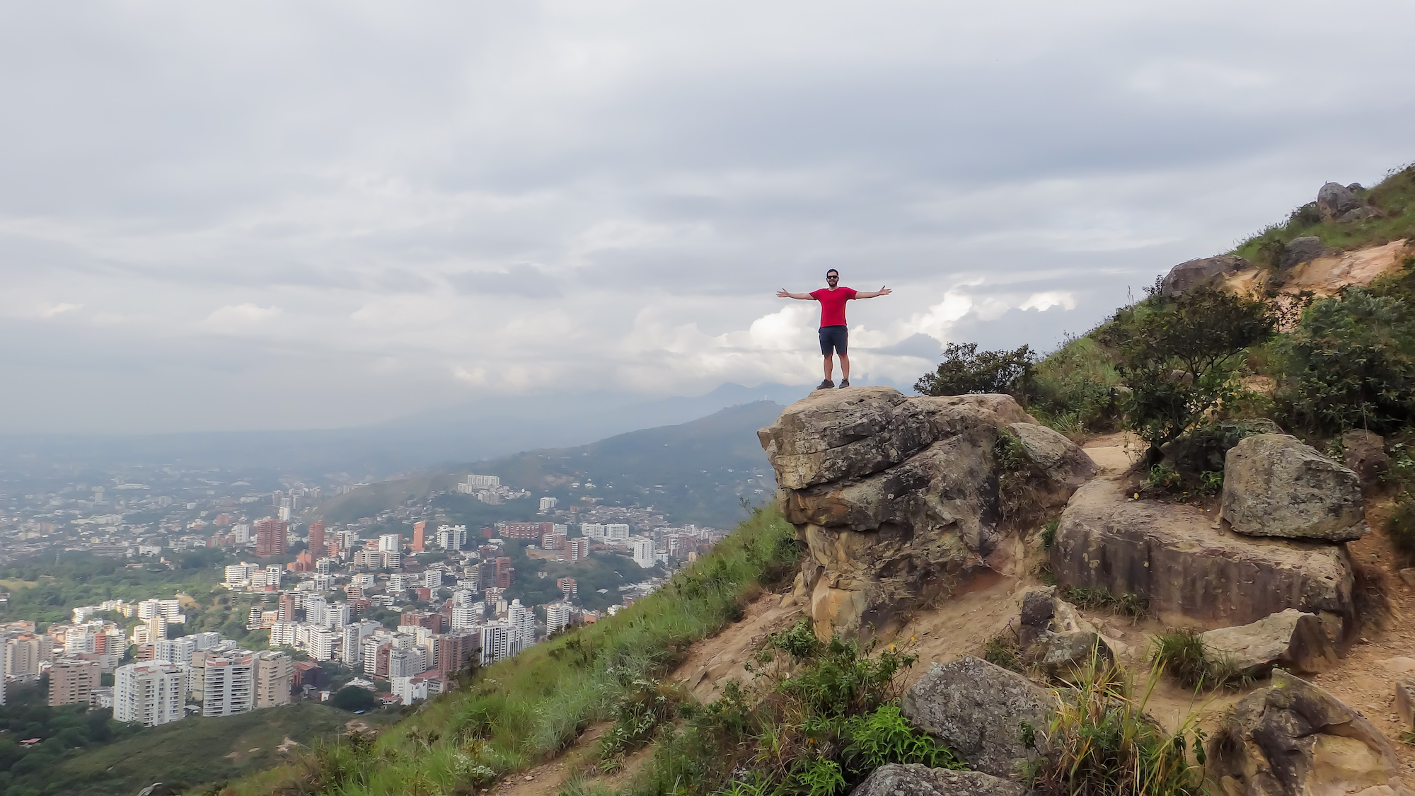 Las Tres Cruces Hill - Cali, Colombia.