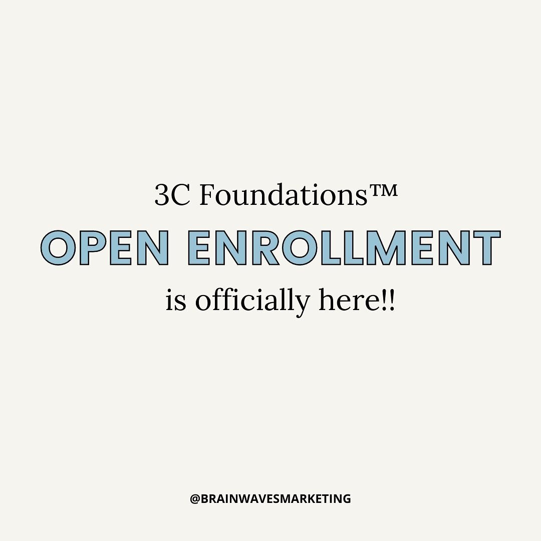 It&rsquo;s officially 3C Foundations&trade;️ open enrollment day!!

If you&rsquo;ve ever wanted to work with me, now is your chance.

3C Foundations&trade;️ is my signature 1:1, 3-month coaching program.

This program is for Real Estate Professionals