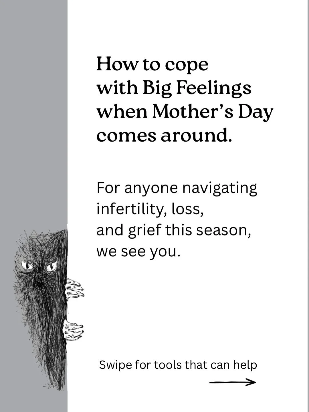 Mother&rsquo;s Day can be a minefield when you&rsquo;re in the thick of infertility or loss.

Your grief can feel invisible in the midst of brunches, flowers, and gift guides.

So here&rsquo;s a gentle reminder: you get to decide how you spend this d