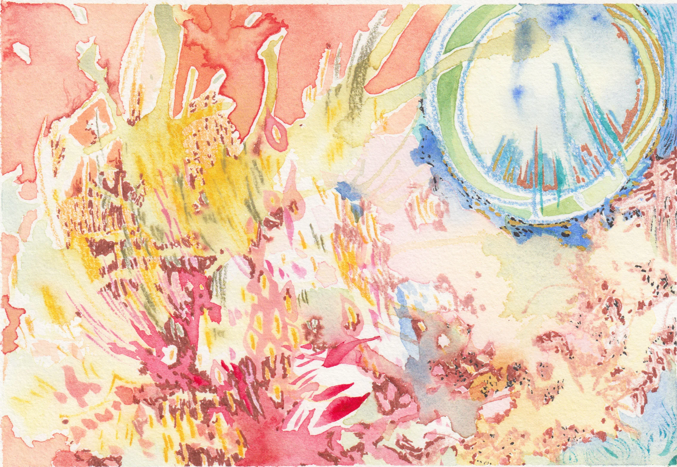 018_Don't-Forget-To-Dance_original-artwork-by-Rose-Wintergreen_mixed media on paper