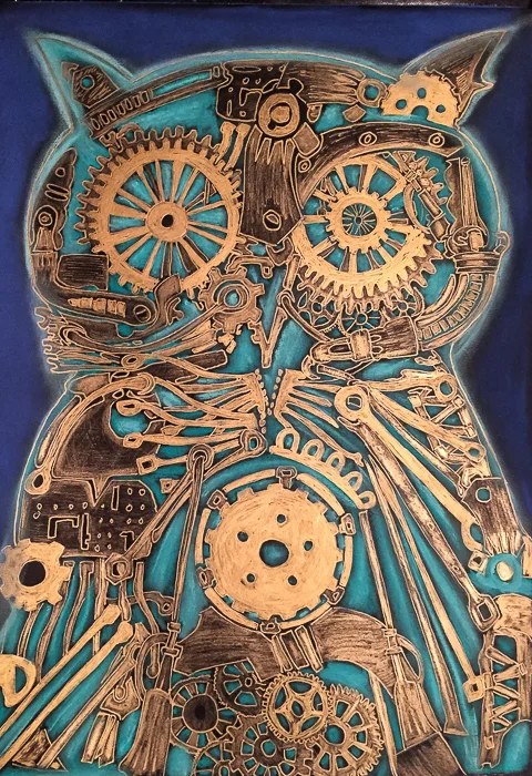 Blue_Cat_Lounge_Art_Bubo_Owl_mechanical_Painting.jpg
