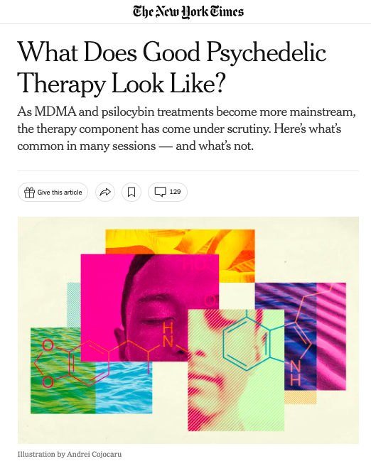What does good psychedelic therapy look like?