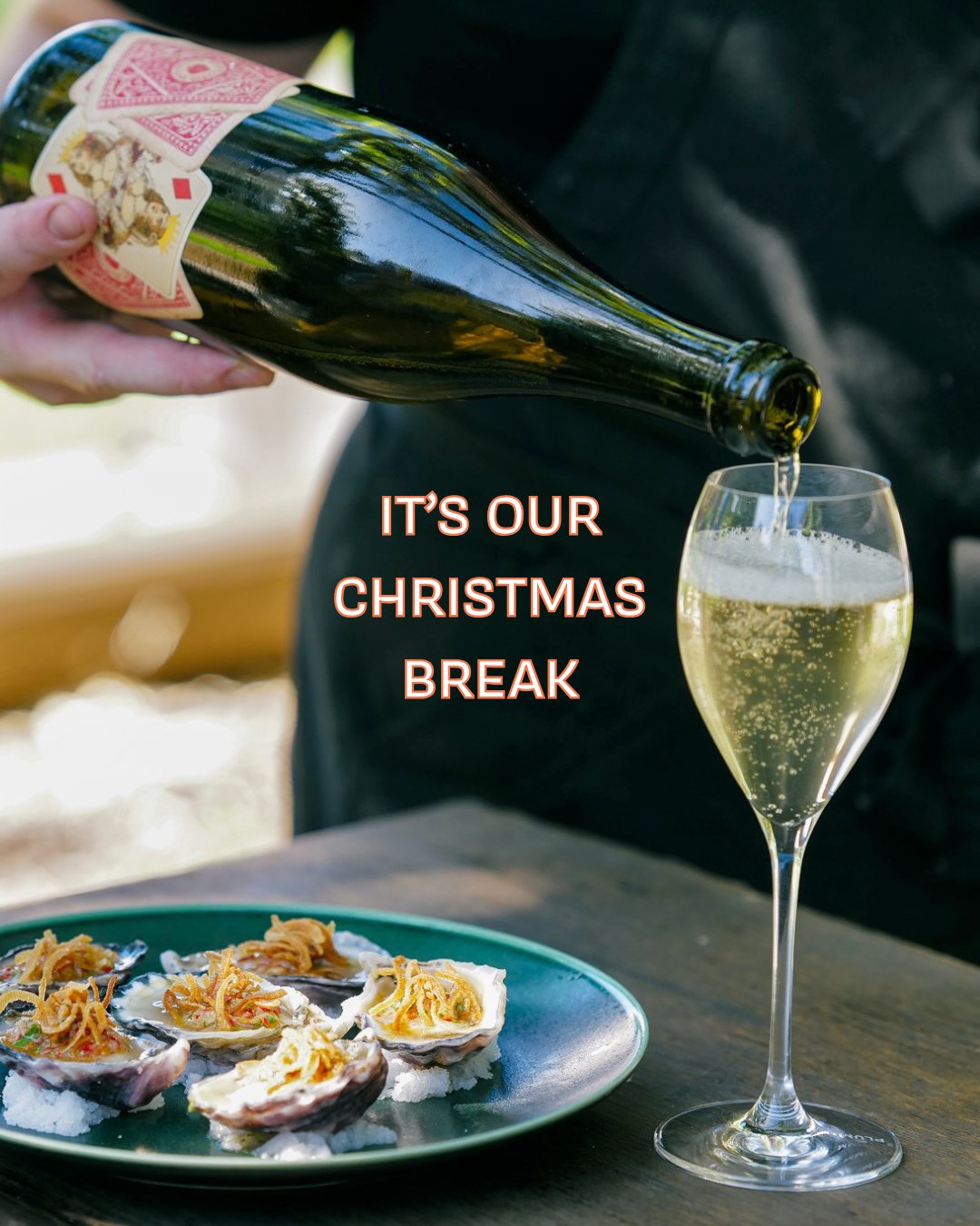 A little festive break before we head into the end of the year 🎄⁠
⁠
Chow&rsquo;s Table will be closed Dec 22&ndash;26, reopening Saturday Dec 27.⁠
We&rsquo;ll also be taking New Year&rsquo;s Day off.⁠
⁠
When we&rsquo;re open, our garden bar bites ar