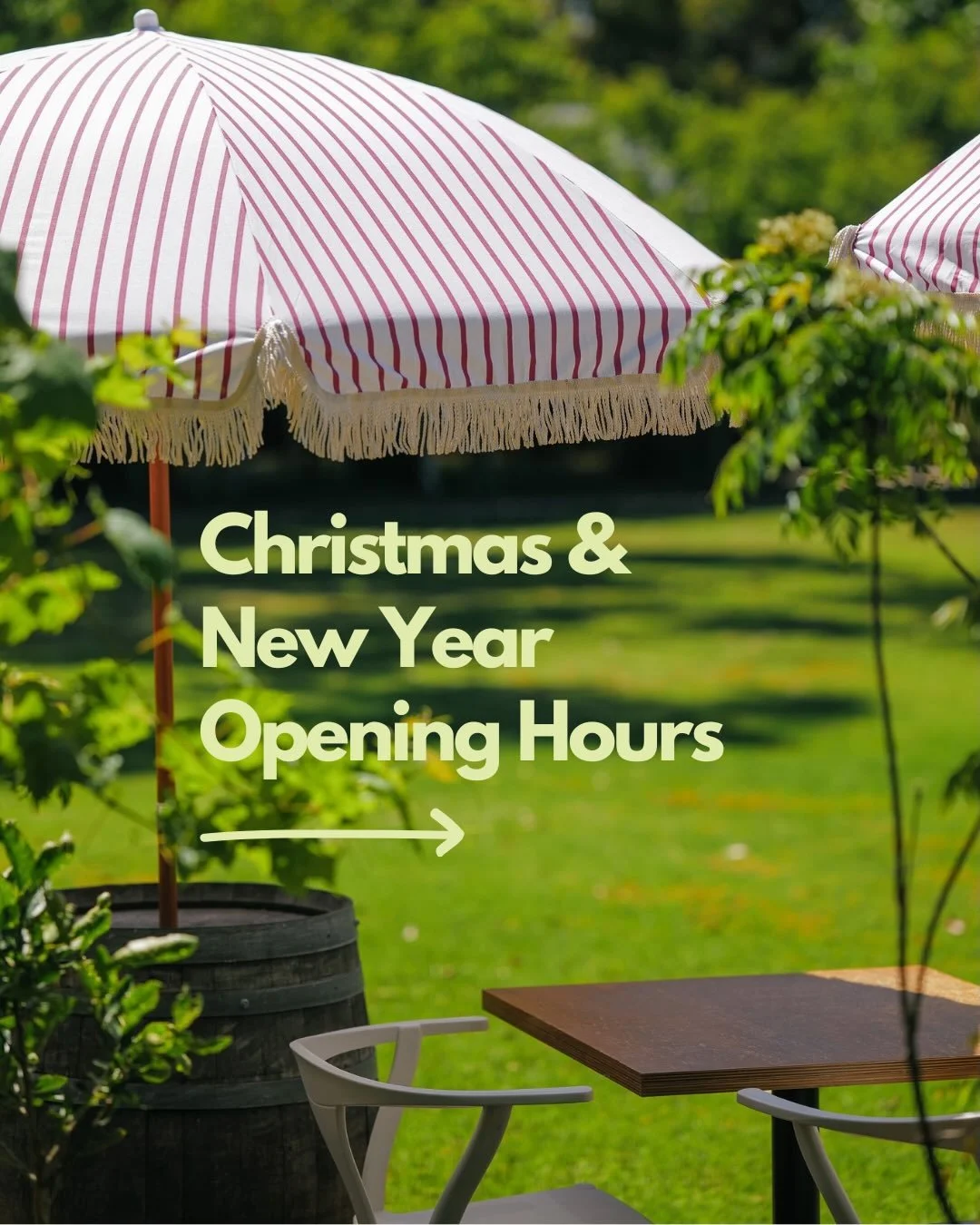 We&rsquo;re currently taking a short Christmas break 🎄⁠
⁠
Chows Table will be closed from Dec 22&ndash;26, then reopening Dec 27&ndash;31 before a one-day pause on New Year&rsquo;s Day.⁠
⁠
We&rsquo;ll be back open from Jan 2&ndash;4, ready to welcom