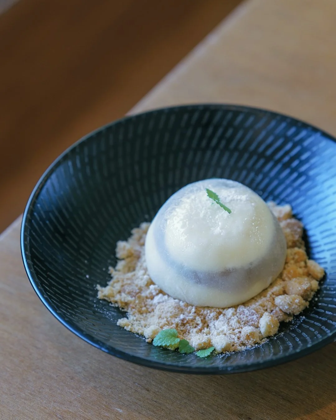 Soft, chewy, creamy and crisp, all in one bite. ⁠
⁠
Our mochi cheesecake is layered with tart Granny Smith apple and buttery crumble for the perfect sweet finish that&rsquo;s light, playful and just a little unexpected.⁠
⁠
#chowstable #desserttime #s