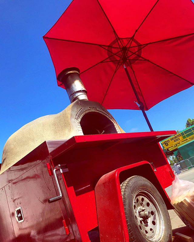 Pretty lady ready to cock  up a storm!! Come by our booth at the alameda fairgrounds. #popuppizza #sfpopup #oakland #pizza