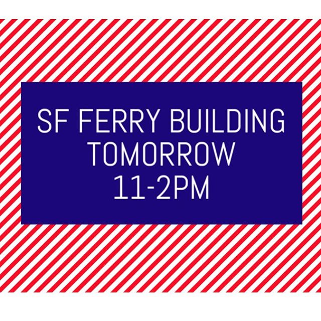 come check us out at CUESA MARKET tomorrow 11-2pm at the SF Ferry Building. #sf #oakland #bayarea #pizza #catering #eat #foodie #bayareafoodie #ferrybuilding #CUESA #MARKET