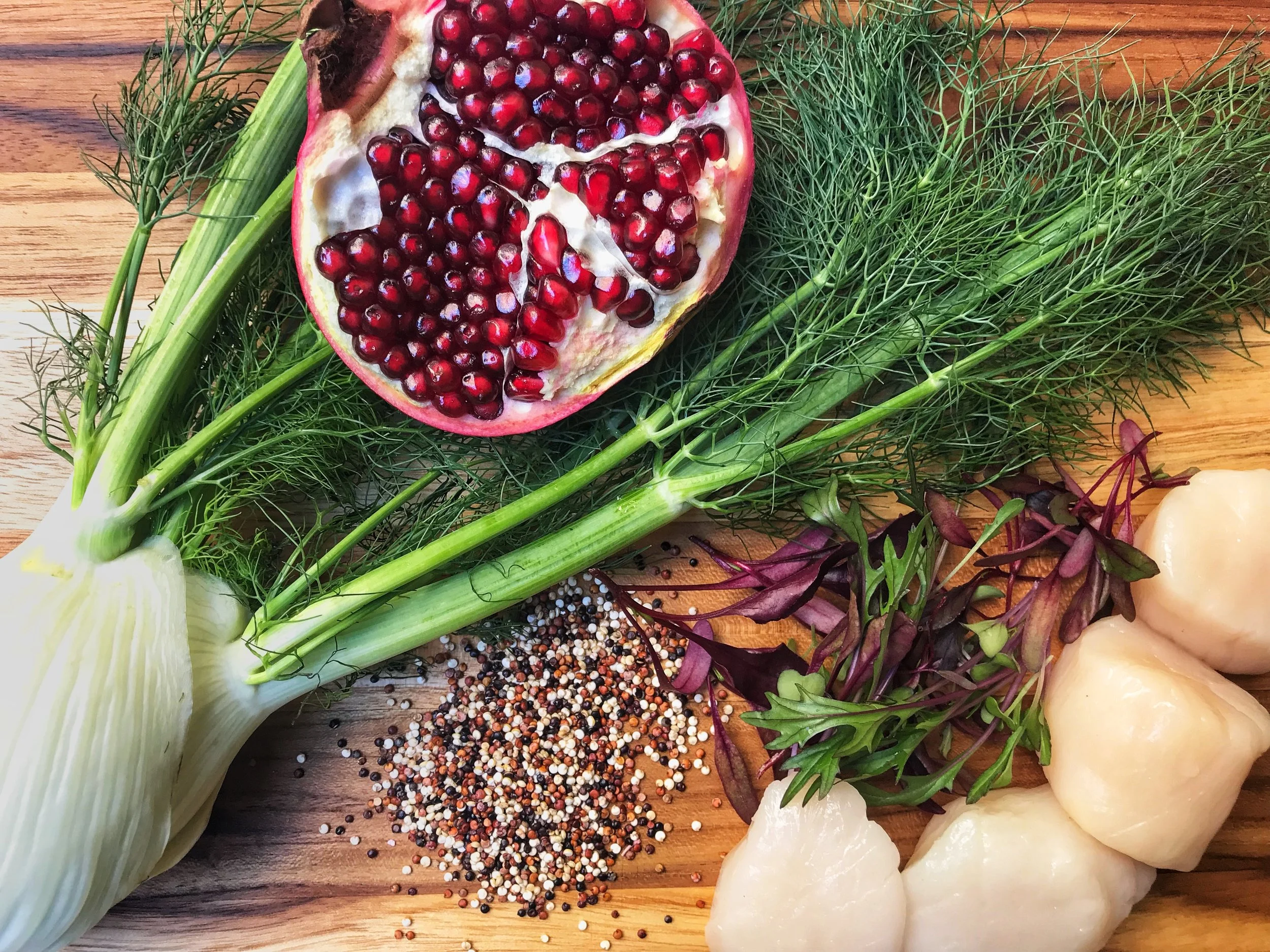 Sprouted Kitchen - Scallops &amp; Quinoa