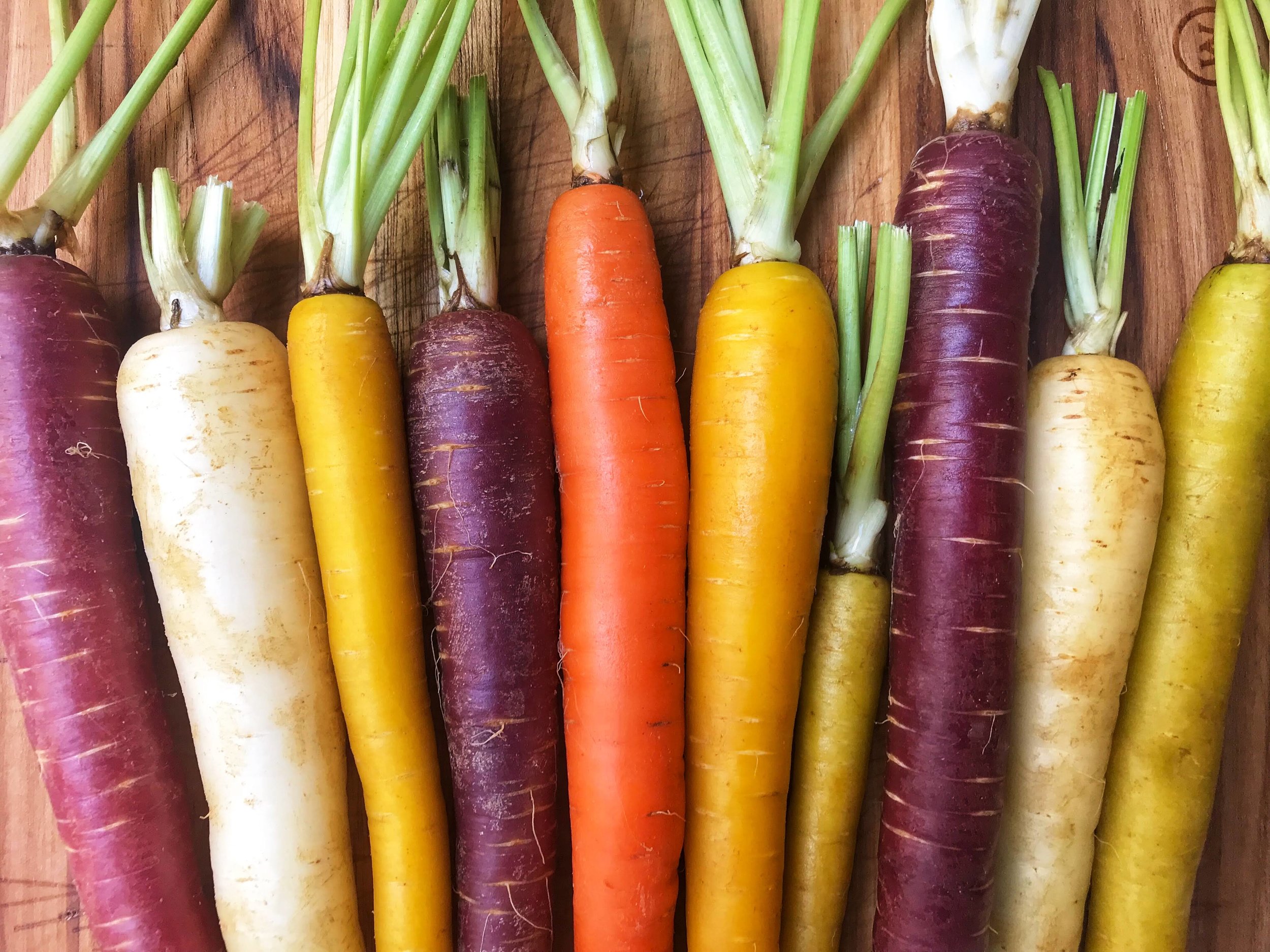 Roasted Carrots with Miso Honey and Brown Butter