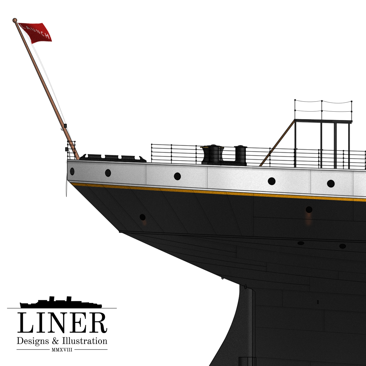 titanic-launch-1911-oceanliner-designs-illustration