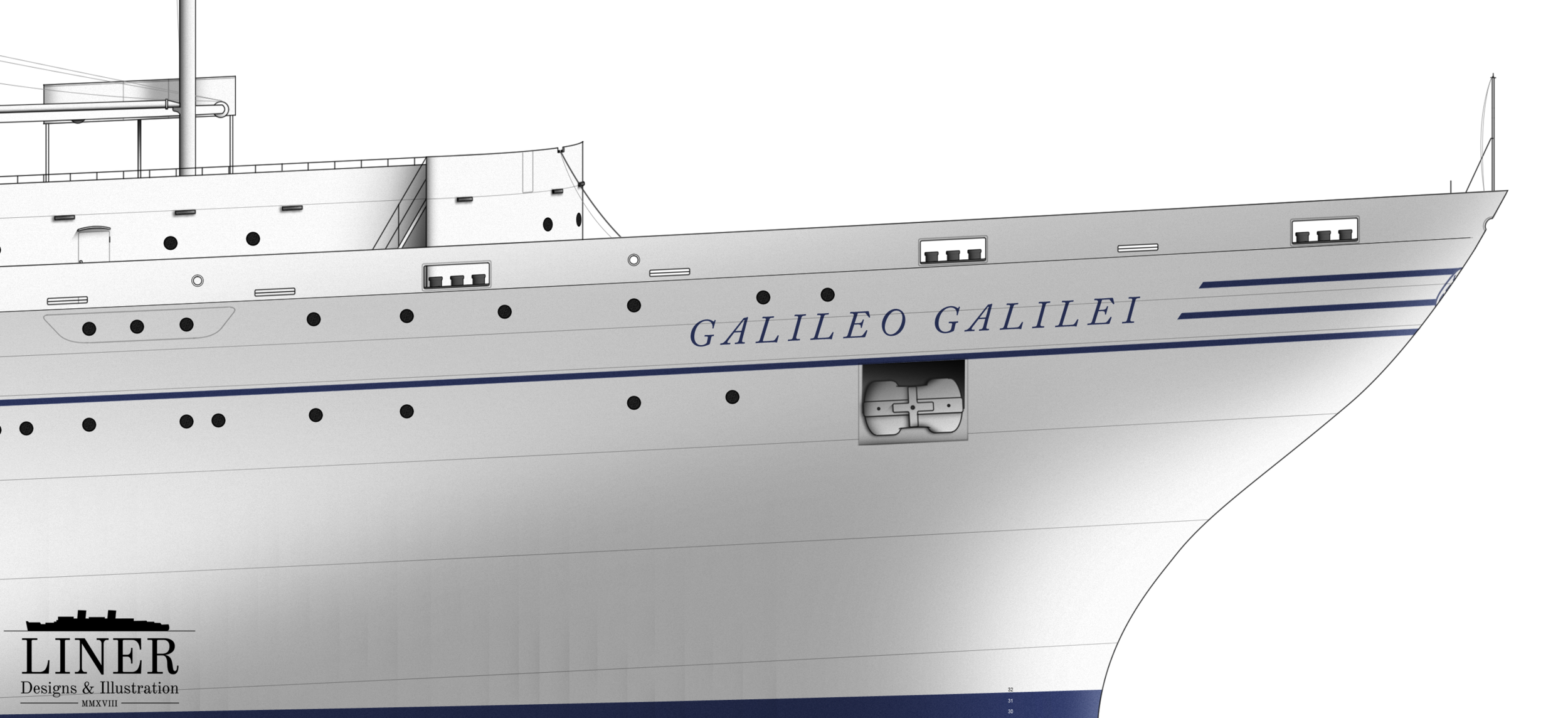 Galileo Galilei 1968 — Liner Designs & Illustration