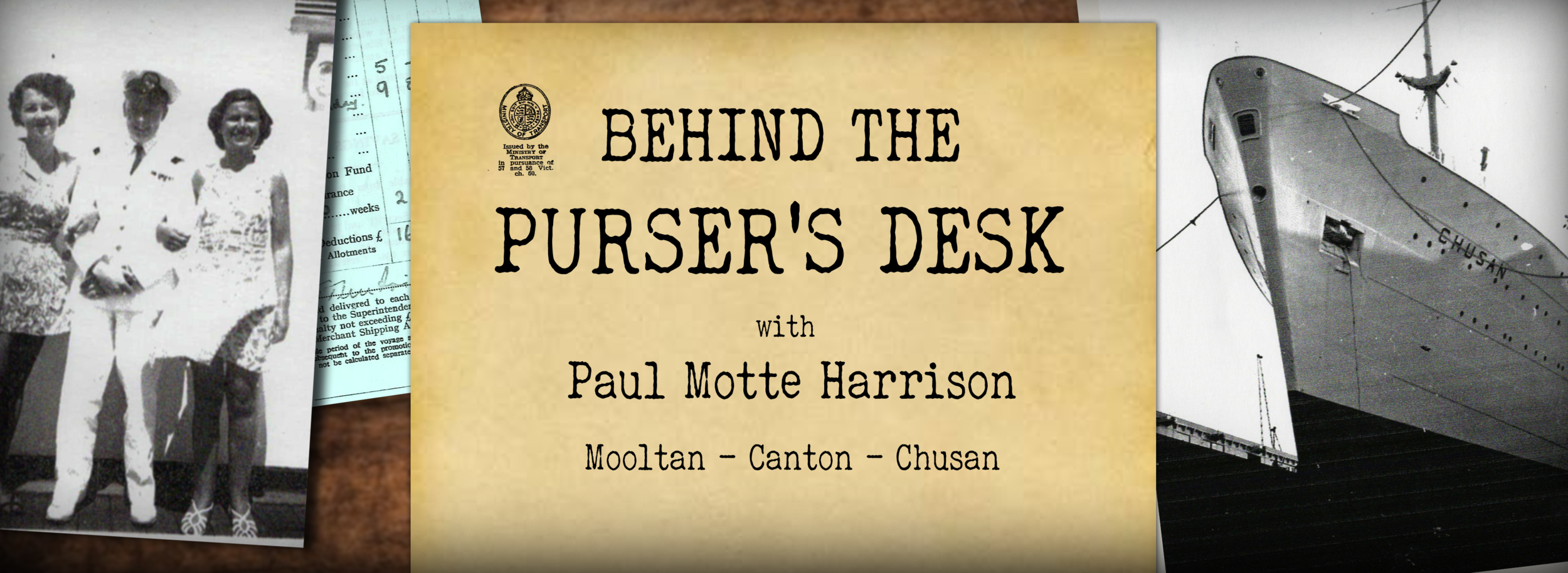 Behind the Purser's Desk