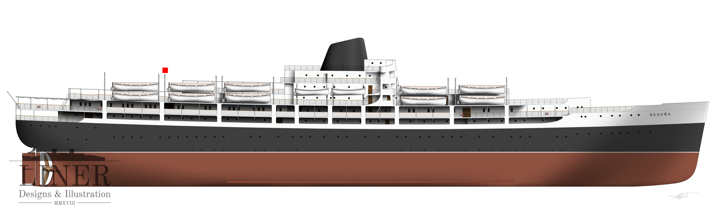 Can you tell she was originally a Victory Ship?