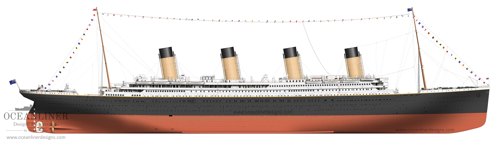 Titanic — Oceanliner Designs & Illustration