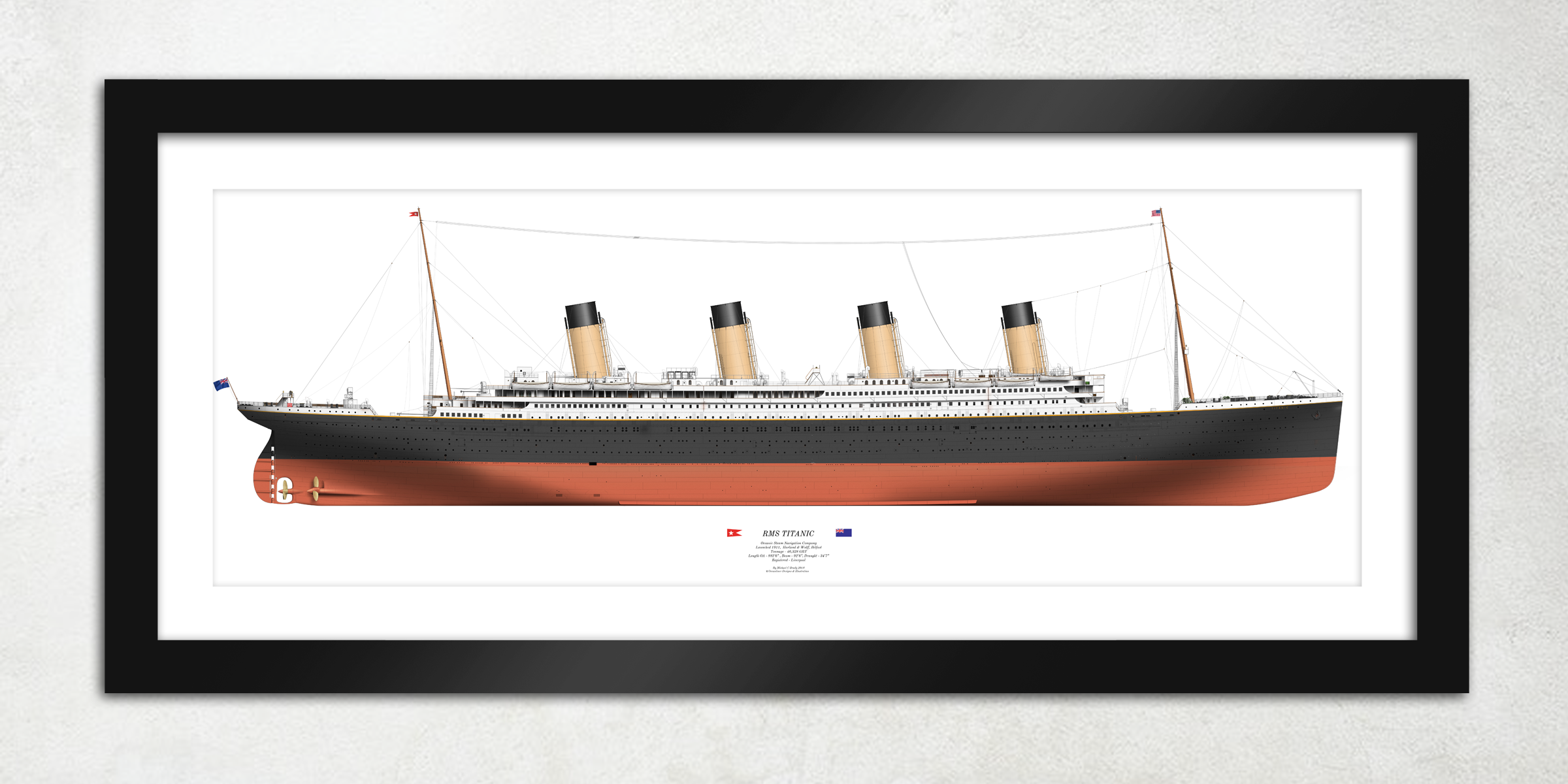 HMHS Britannic — Oceanliner Designs & Illustration