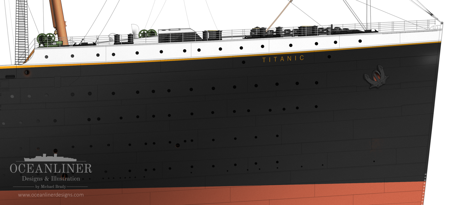 Titanic 1912 — Ships Illustrated