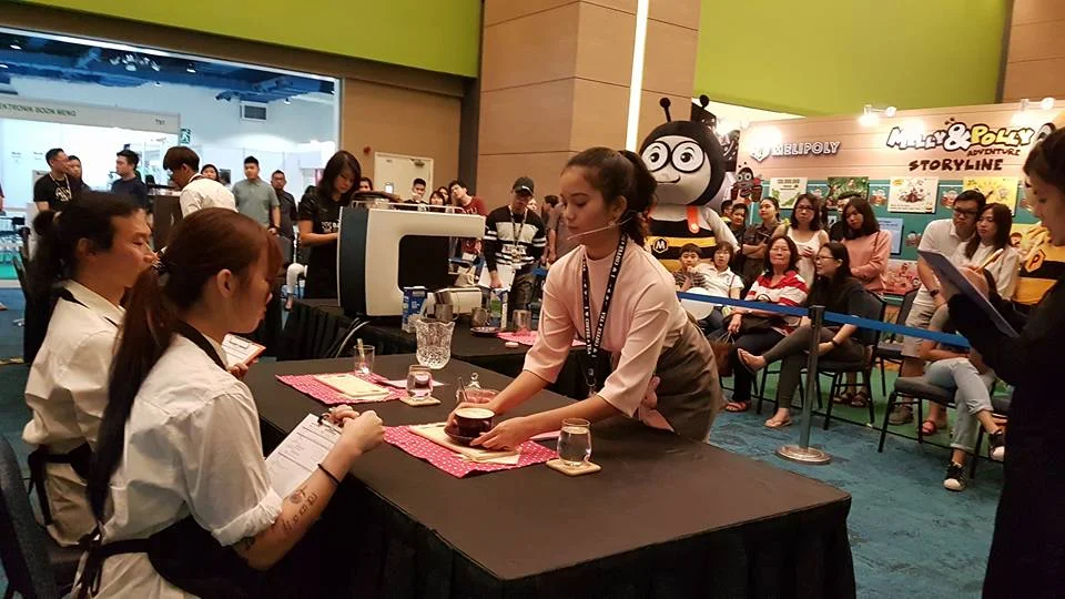 Junior Barista Championship 2017 One of our Junior Baristas competing at last years championship in October.