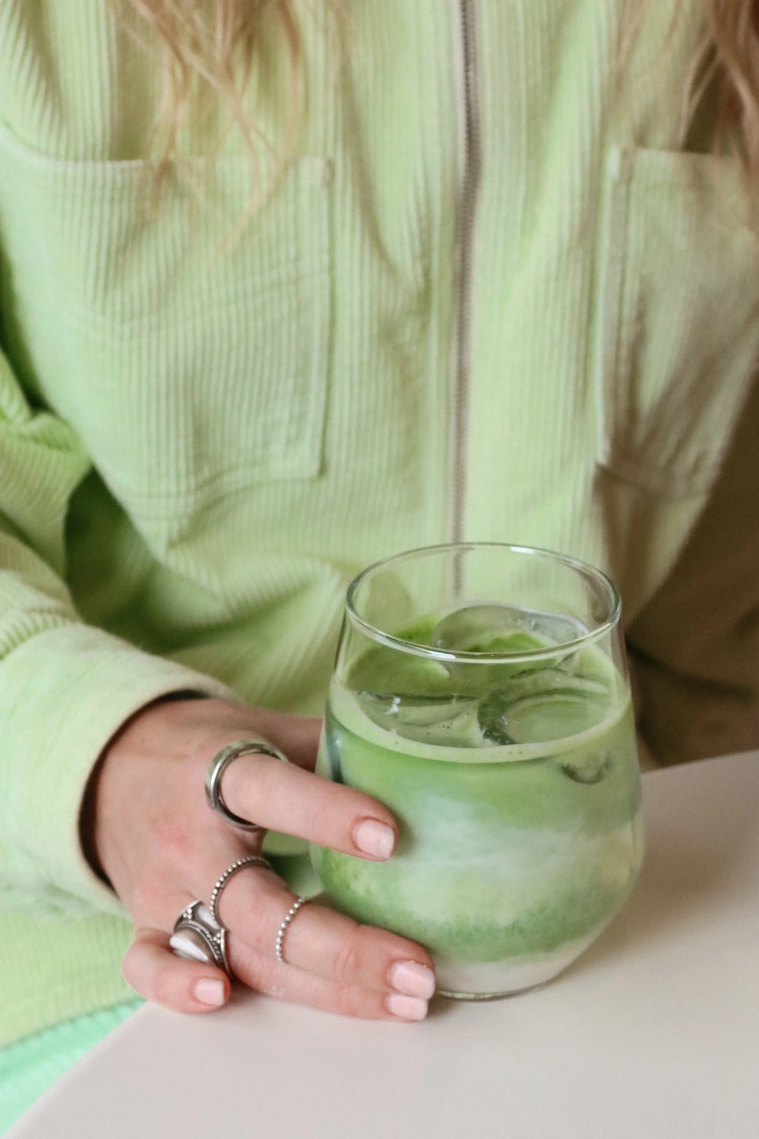 Verse matcha latte bij mihomi